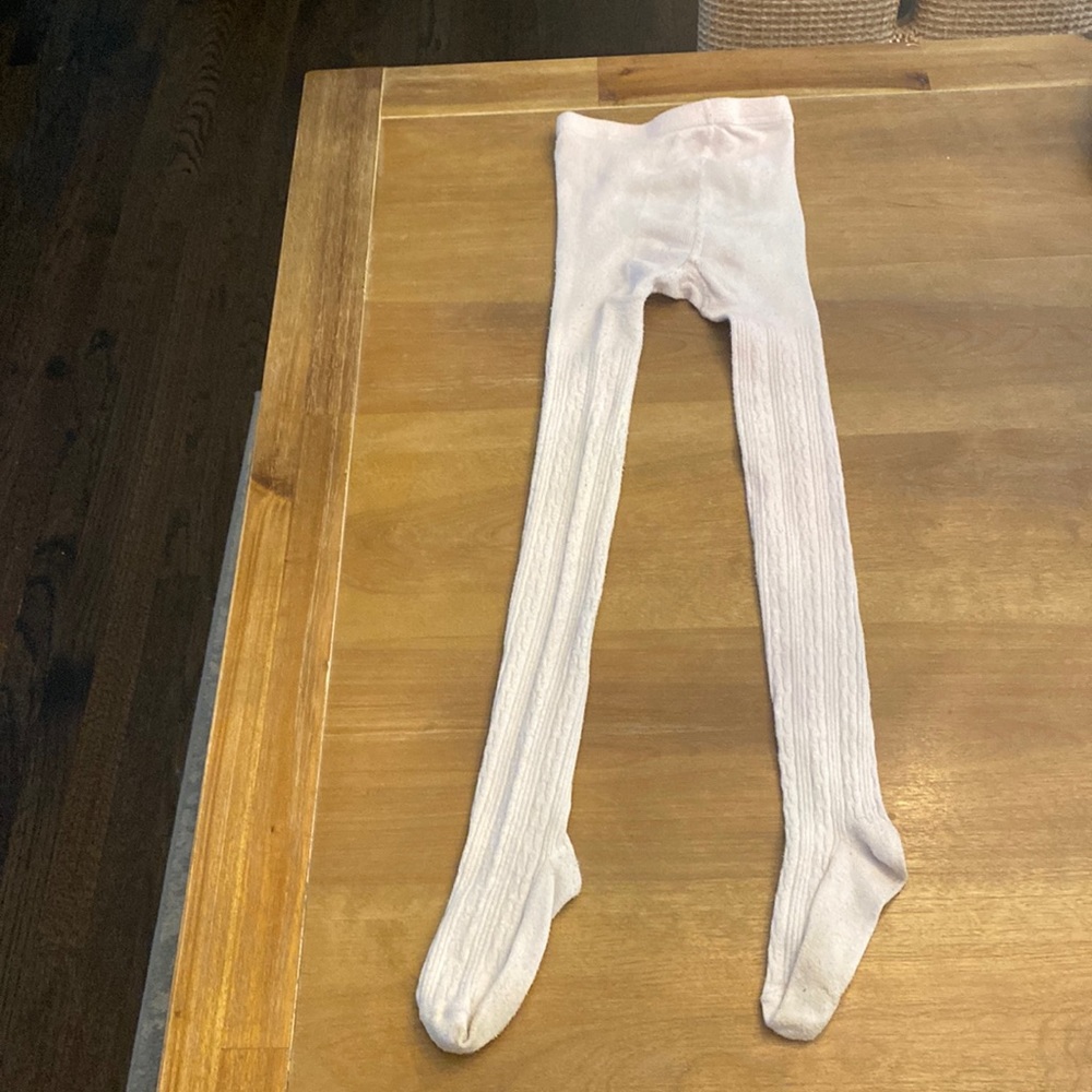 White tights